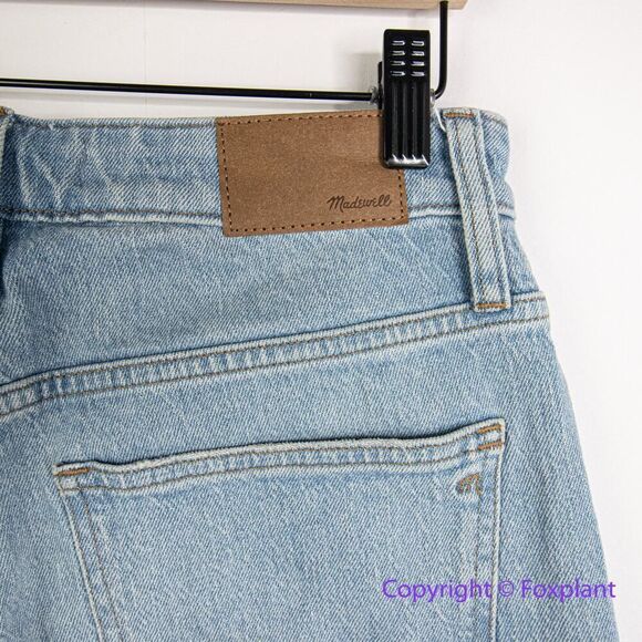 NEW Madewell The Curvy Perfect Vintage Straight Jean in Ferman Wash, size 28 - Picture 13 of 16